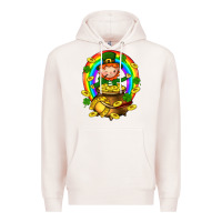 Pale Pink Dwarf Cauldron St. Patricks Premium Hoodie - BundleAndBundleShop