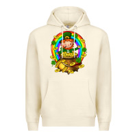 Sandshell Dwarf Cauldron St. Patricks Premium Hoodie - BundleAndBundleShop
