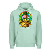 Seafoam Dwarf Cauldron St. Patricks Premium Hoodie - BundleAndBundleShop