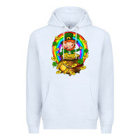 White Dwarf Cauldron St. Patricks Premium Hoodie - BundleAndBundleShop