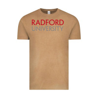 Vintage Camel Radford University Wordmark Vintage Tee - linhVisuals