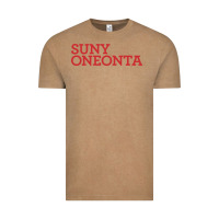 Vintage Coffee Suny Oneonta Wordmark Vintage Tee - linhVisuals