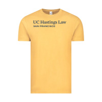 Vintage Mustard Uc Hastings Wordmark 2019 Vintage Tee - linhVisuals