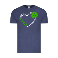 Vintage Denim love pickleball women Vintage Tee - linhVisuals