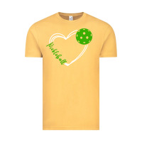Vintage Mustard love pickleball women Vintage Tee - linhVisuals