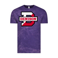 Cloud Purple denison high school Vintage Tee - linhVisuals