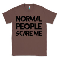 Chestnut Normal People Scare Me Classic Tee - Bettercallsaul