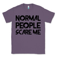 Lavender Normal People Scare Me Classic Tee - Bettercallsaul