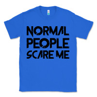 True Royal Normal People Scare Me Classic Tee - Bettercallsaul