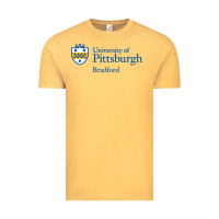 Vintage Mustard University Of Pittsburgh At Bradford New Vintage Tee - linhVisuals