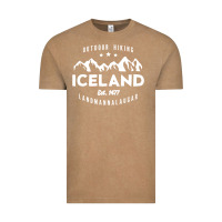 Vintage Coffee iceland hiking landmannalaugar est 1477 Vintage Tee - linhVisuals