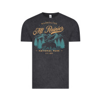 Mount Rainier National Park Washington Usa Vacation Hiking Vintage Tee | Teevron