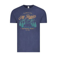 Vintage Denim mount rainier national park washington usa vacation hiking Vintage Tee - linhVisuals