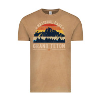 Vintage Camel national park grand teton vintage retro hiking Vintage Tee - linhVisuals