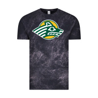 Cloud Black Alaska Anchorage Seawolves Vintage Tee - linhVisuals
