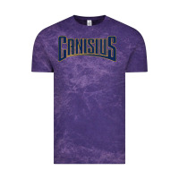 Cloud Purple Canisius Athletics Wordmark Vintage Tee - linhVisuals