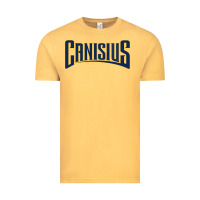 Vintage Mustard Canisius Athletics Wordmark Vintage Tee - linhVisuals