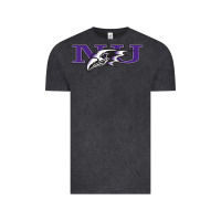 Vintage Black Niagara Purple Eagles Vintage Tee - linhVisuals