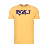 Vintage Mustard Niagara Purple Eagles Vintage Tee - linhVisuals