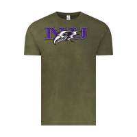 Vintage Olive Niagara Purple Eagles Vintage Tee - linhVisuals