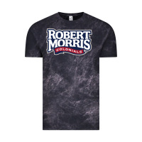 Cloud Black Robert Morris Colonials Wordmark Vintage Tee - linhVisuals