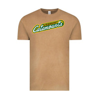 Vintage Camel Vermont Catamounts Athletics Wordmark Vintage Tee - linhVisuals