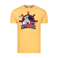 Vintage Mustard peoria rivermen Vintage Tee - linhVisuals
