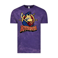 Cloud Purple peoria rivermen Vintage Tee - linhVisuals
