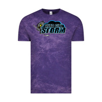 Cloud Purple quad city storm Vintage Tee - linhVisuals