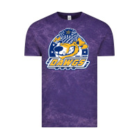 Cloud Purple roanoke rail yard dawgs Vintage Tee - linhVisuals