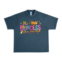 Midnight Navy the princess has arrived Urban Heavy Tee - NancyCooperArtShop