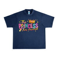 Navy the princess has arrived Urban Heavy Tee - NancyCooperArtShop
