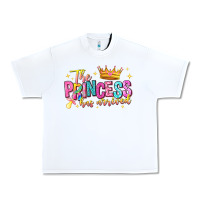 White the princess has arrived Urban Heavy Tee - NancyCooperArtShop