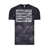 Cloud Black Everything is fine trust your government Vintage Tee - linhVisuals