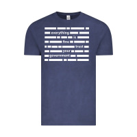Vintage Denim Everything is fine trust your government Vintage Tee - linhVisuals