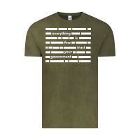 Vintage Olive Everything is fine trust your government Vintage Tee - linhVisuals