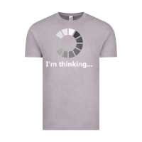 Vintage Zinc funny programmer i'm thinking t shirt Vintage Tee - linhVisuals