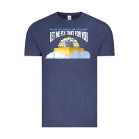 Vintage Denim funny snow plow driver shirt   gift for snowplow drivers t shirt Vintage Tee - linhVisuals