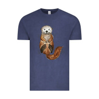 Vintage Denim otter Vintage Tee - linhVisuals