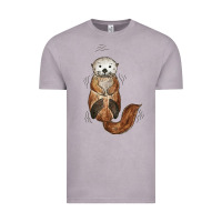 Vintage Zinc otter Vintage Tee - linhVisuals