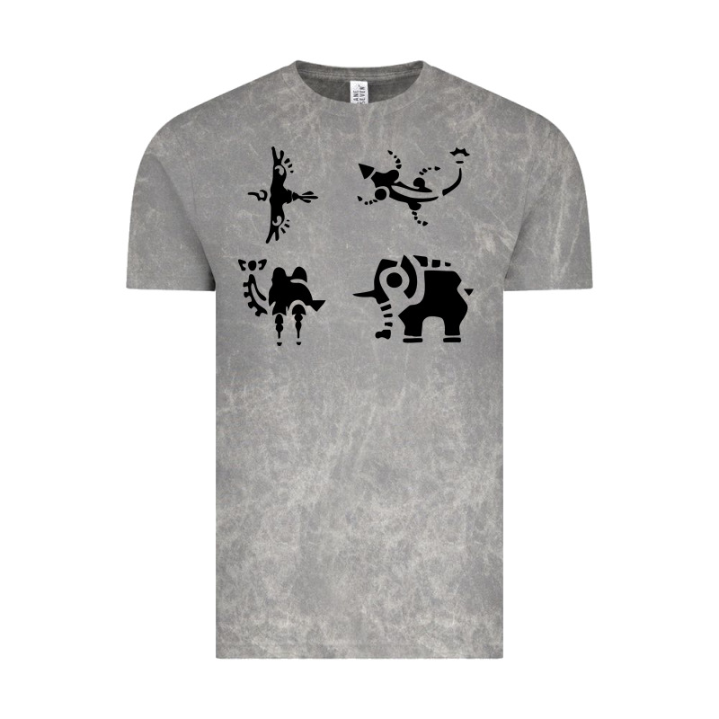 Divine Beasts Symbols Vintage Tee by linhVisuals | Teevron