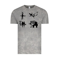 Cloud Rock divine beasts symbols Vintage Tee - linhVisuals