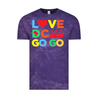 Cloud Purple #love dc go go Vintage Tee - linhVisuals