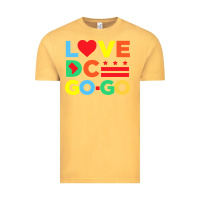 Vintage Mustard #love dc go go Vintage Tee - linhVisuals