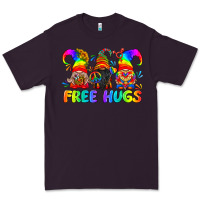 Plum LGBTQ Free Hugs Gnomes Premium Tee - BundleAndBundleShop