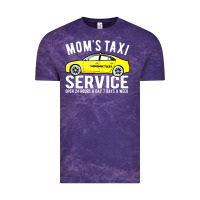 Cloud Purple moms taxi service Vintage Tee - linhVisuals