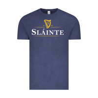 Vintage Denim slainte irish drink Vintage Tee - linhVisuals