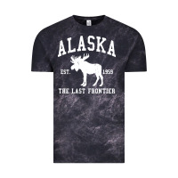 Cloud Black alaska Vintage Tee - linhVisuals