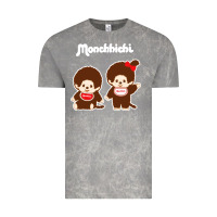 Cloud Rock monchichi Vintage Tee - linhVisuals
