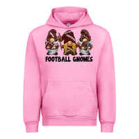 Fuchsia Pink football gnomes Urban Hoodie - BarkalooDesign